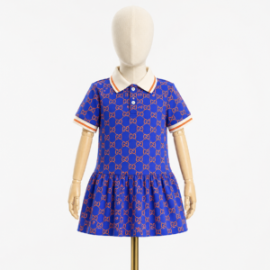 Blue Gucci gown