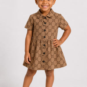 Alora brown dress