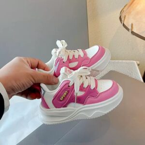 Pinky girl sneakers
